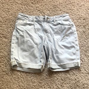 Blue shorts